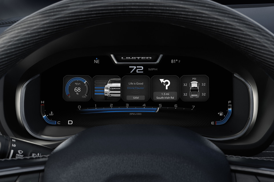 2024 Ram 1500 Driver Information Cluster