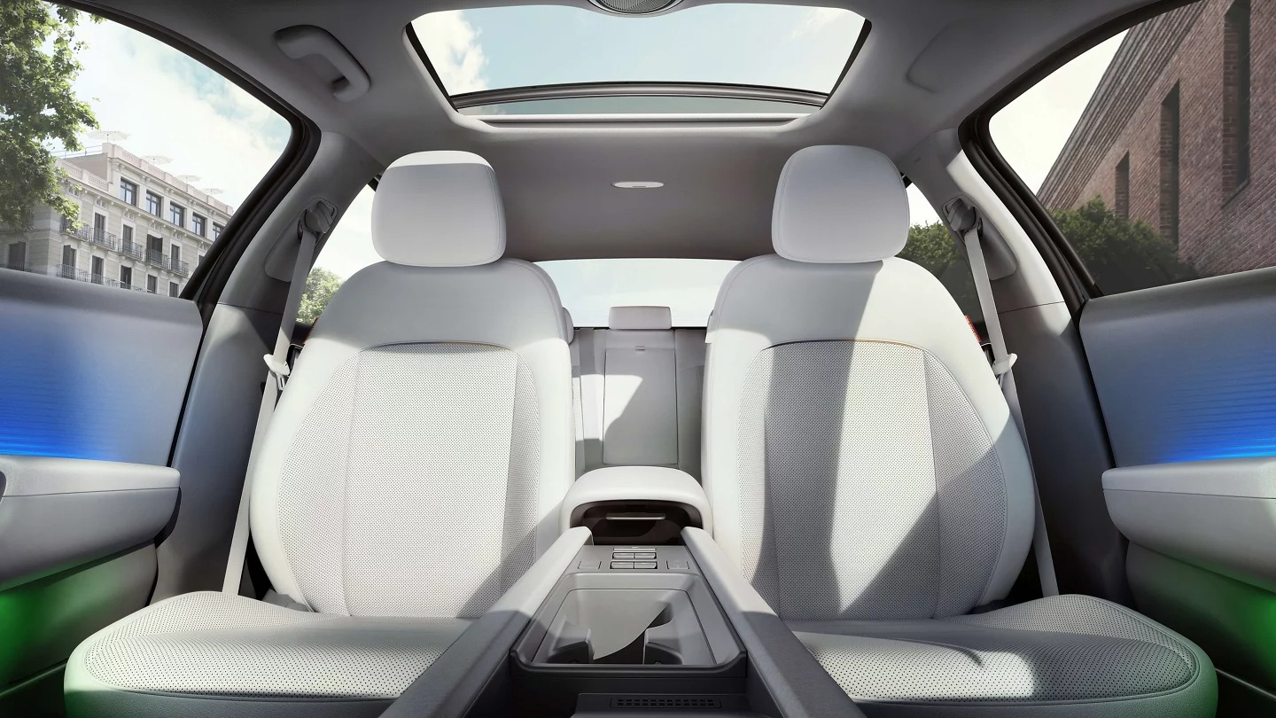 Front Seating Arrangement of the 2023 Hyundai IONIQ 6