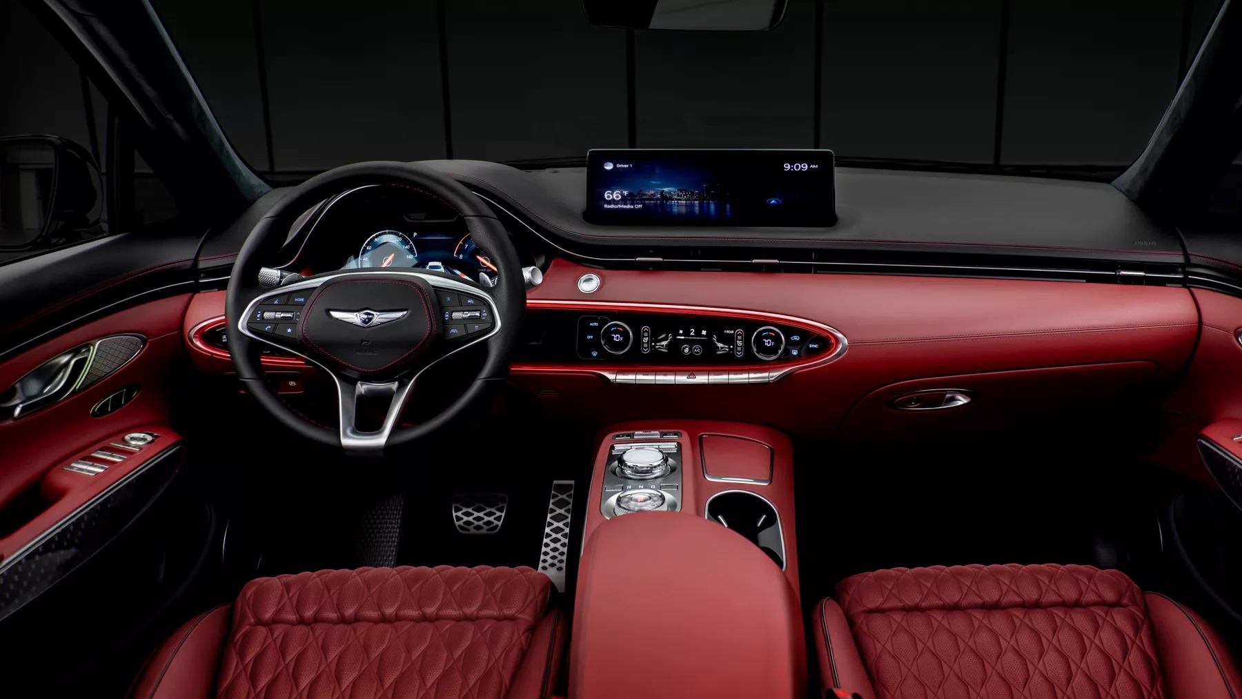 2024 Genesis GV70 Dashboard