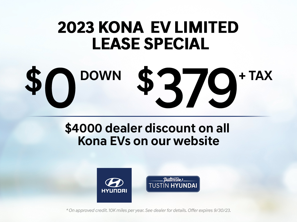September Savings at Tustin Hyundai