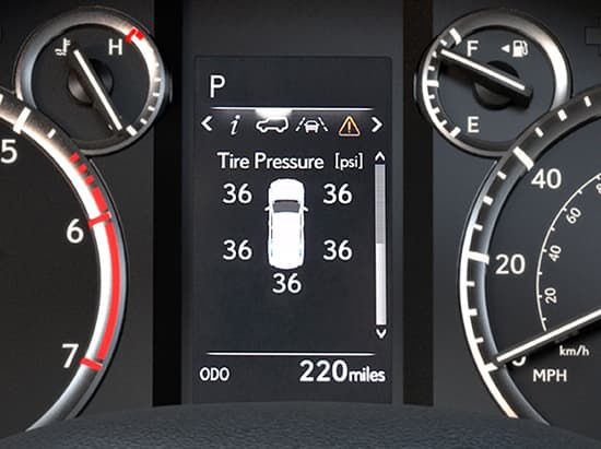 2023 Lexus GX 460 Tire Pressure Monitoring System