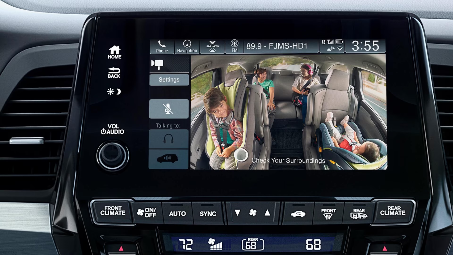 2024 Honda Odyssey CabinWatch® Rear Seat Monitor