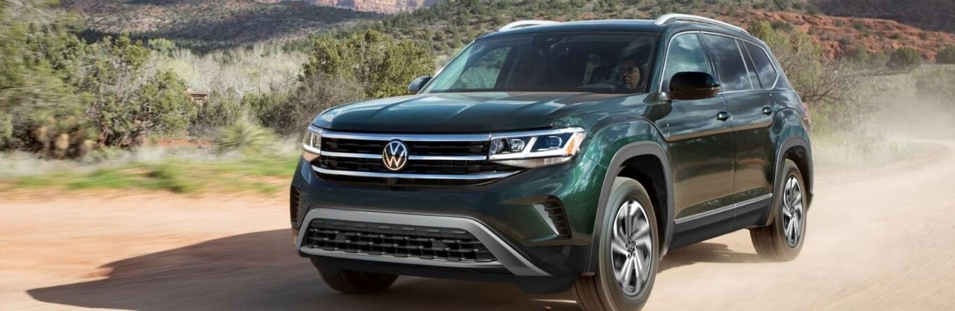 2022 Volkswagen Atlas on the road