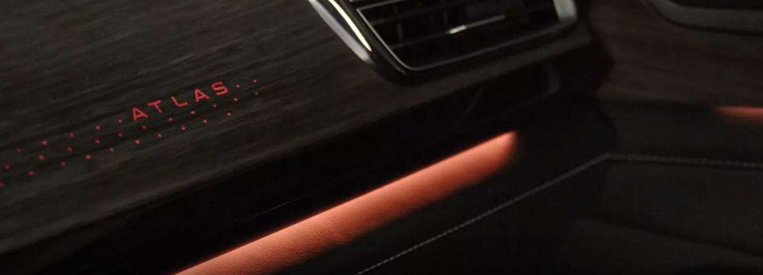 Ambient Lighting in the 2024 Volkswagen Atlas