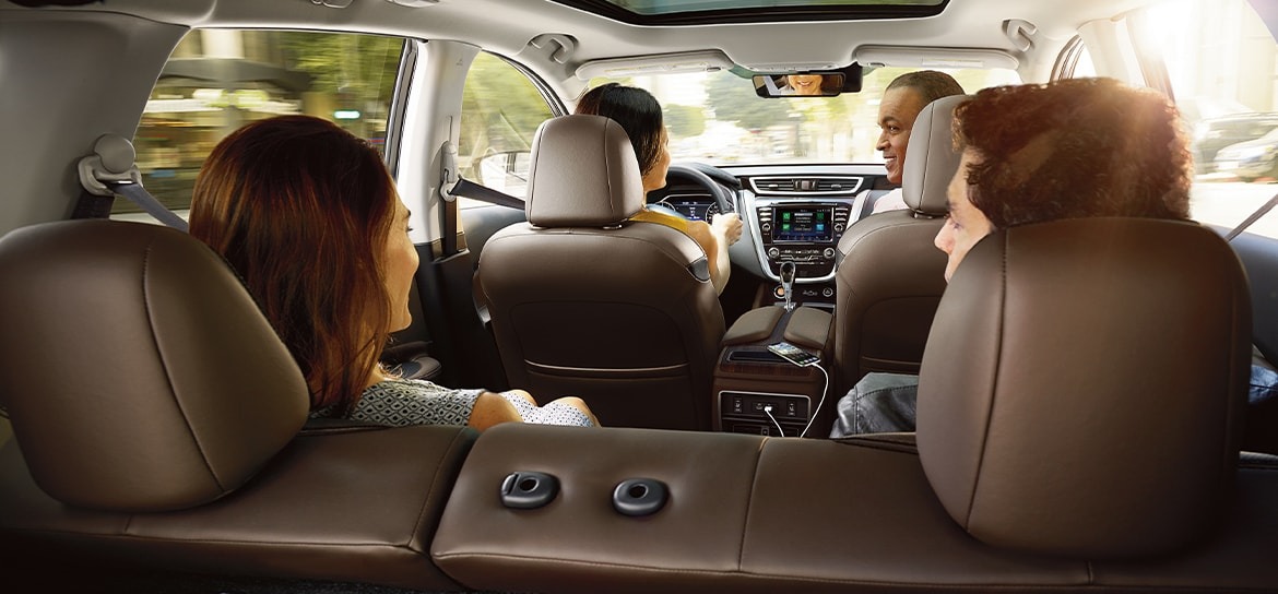 Seating Arrangement of the 2024 Nissan Murano