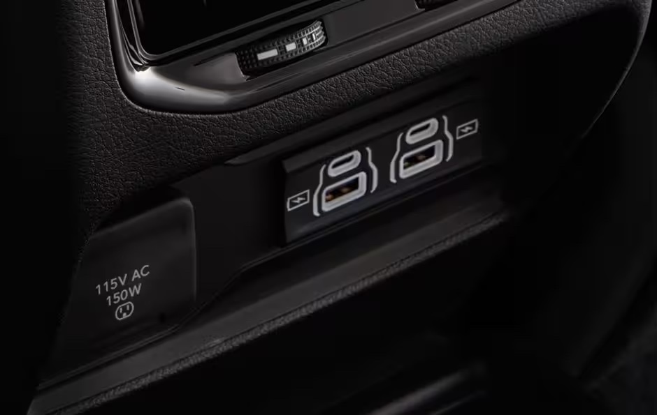 2024 Jeep Grand Cherokee Charging Ports