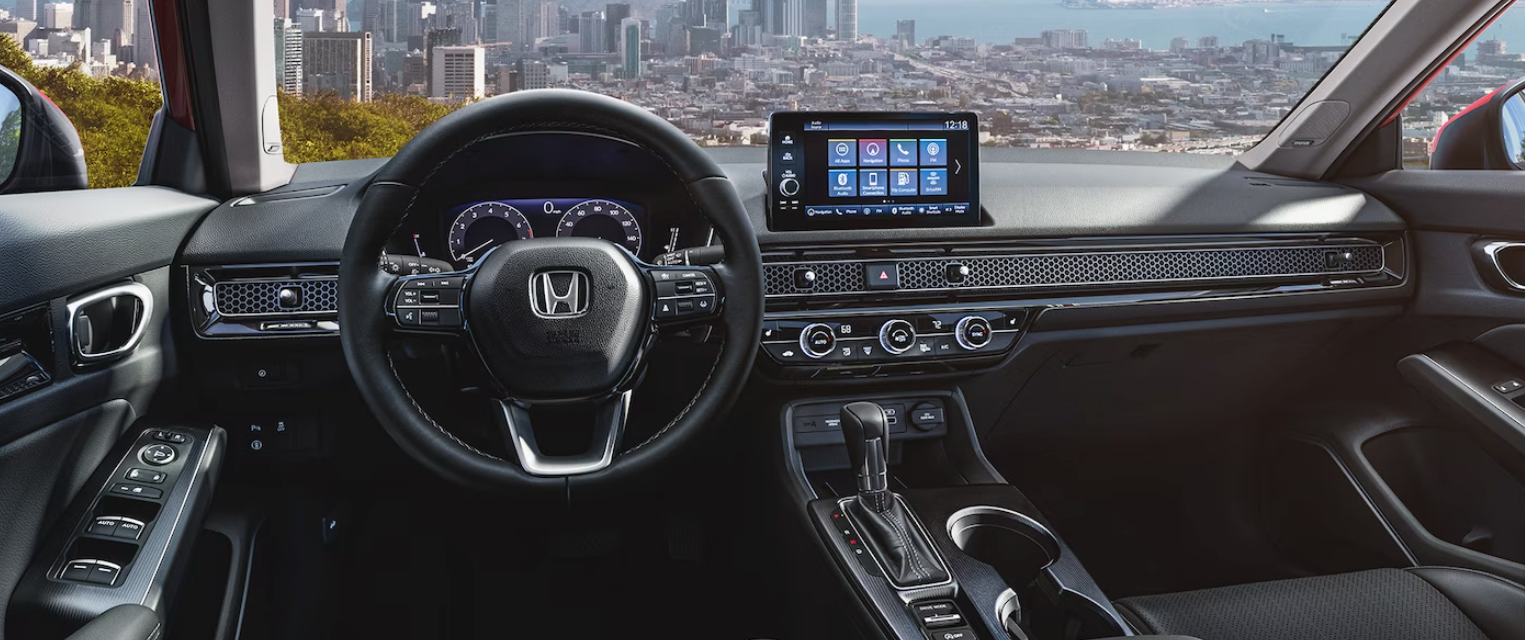 2024 Honda Civic Sedan Front Interior View