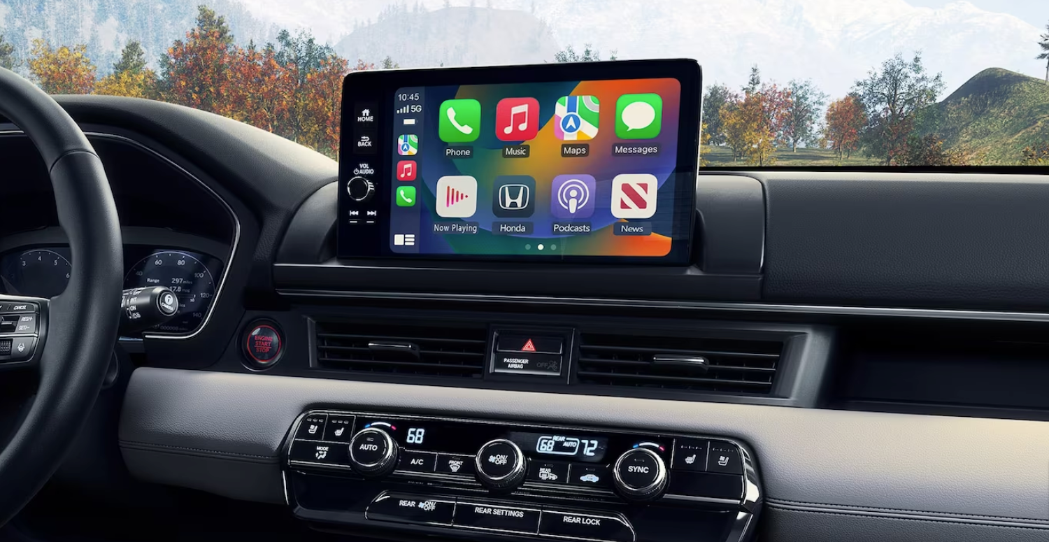 Apple CarPlay® in the 2024 Honda Pilot