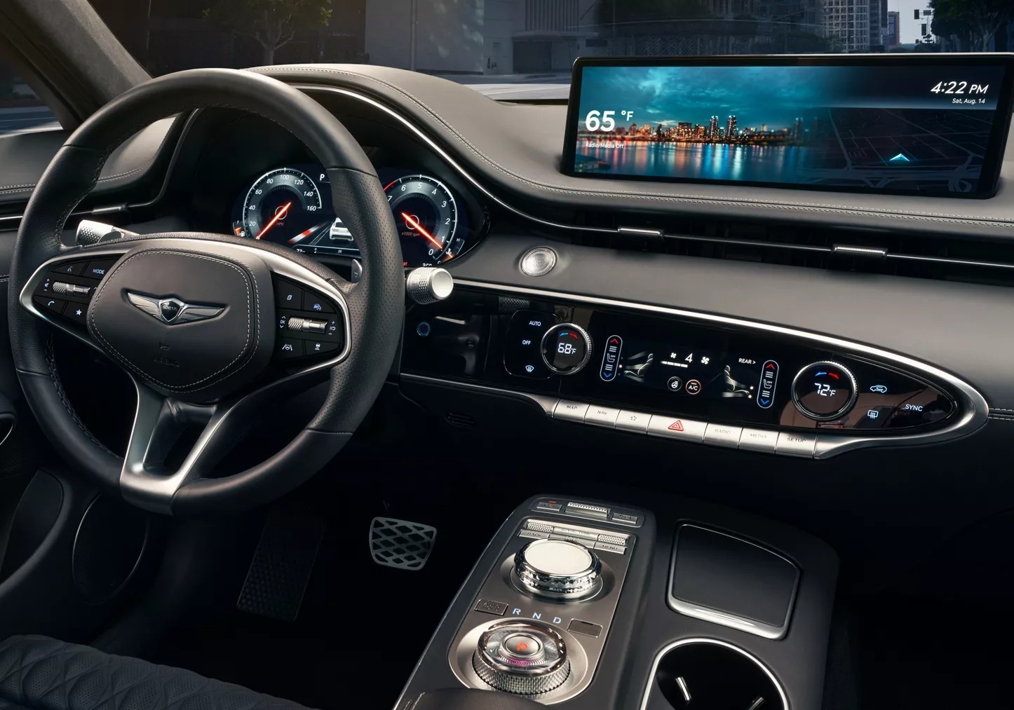 2024 GV70 Dashboard