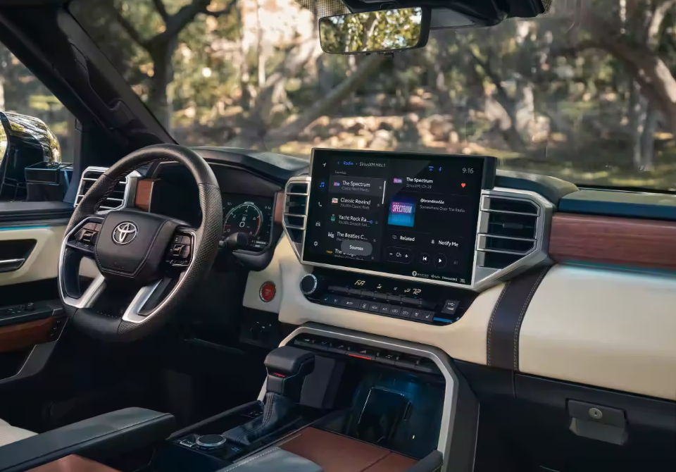 2024 Toyota Tundra Dashboard Controls