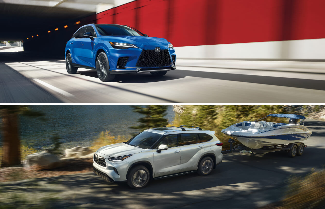 2024 Lexus RX 350 Vs. 2023 Toyota Highlander