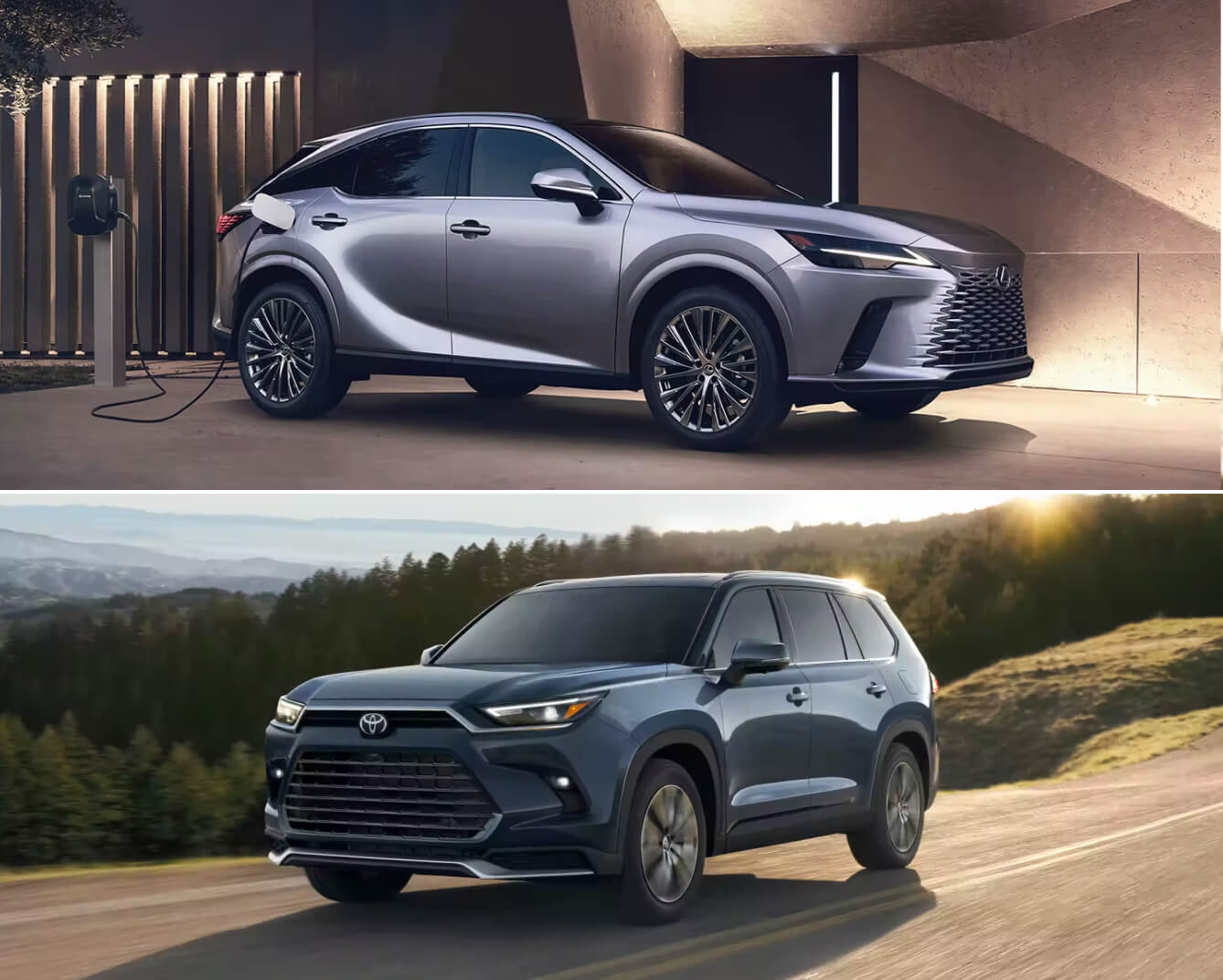 2024 Lexus RX 350 Vs. 2023 Toyota Highlander