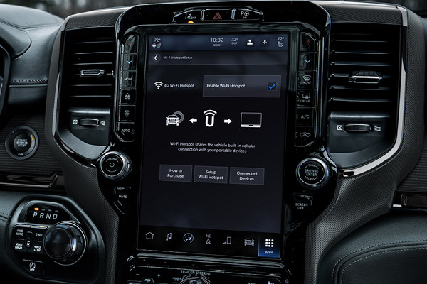 2024 Ram 1500 4G Wi-Fi Hotspot