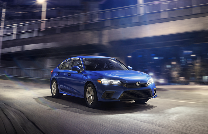 2024 Honda Civic Exterior Blue