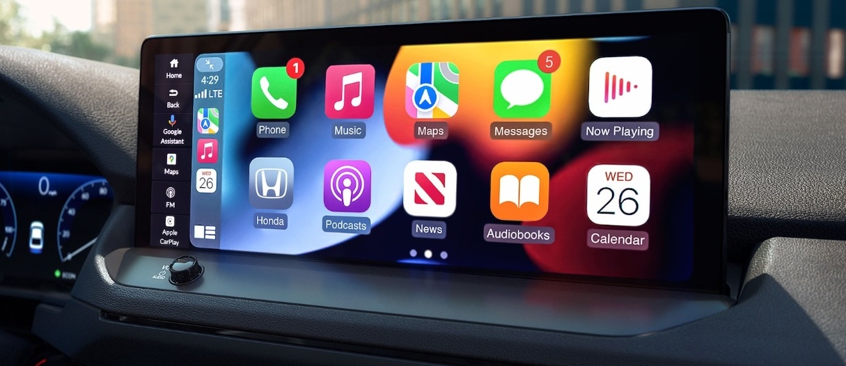 2024 Honda Accord Hybrid Touchscreen Display