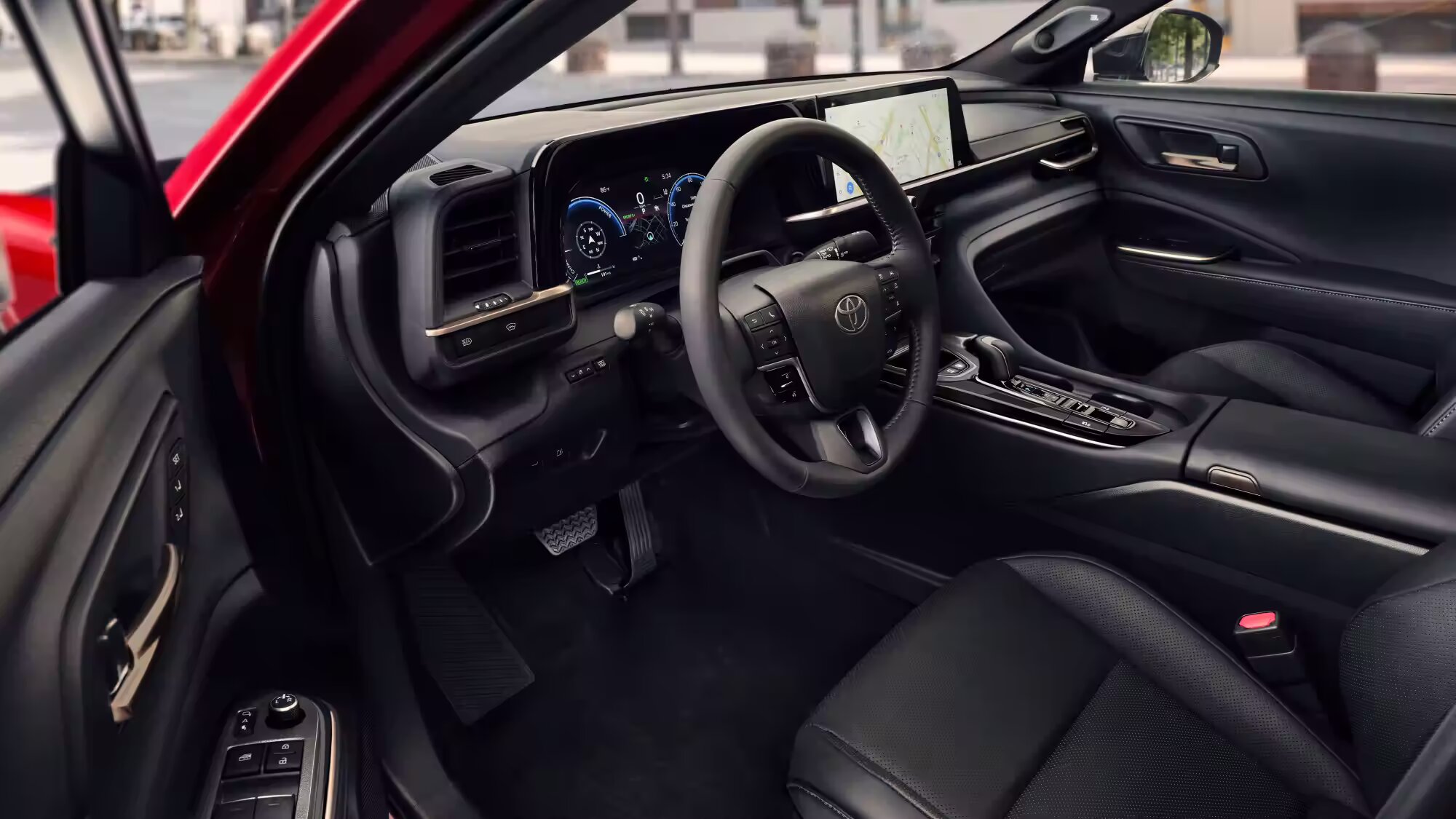 Front Interior View of the 2024 Toyota Crown