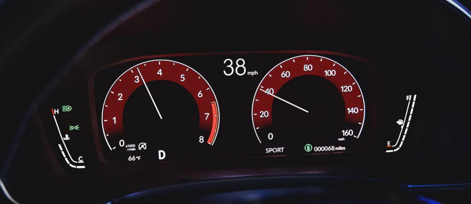 2024 Honda Civic Sedan Speedometer