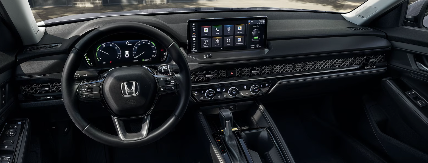 Dashboard and Steering Wheel of the 2024 Honda Accord 
