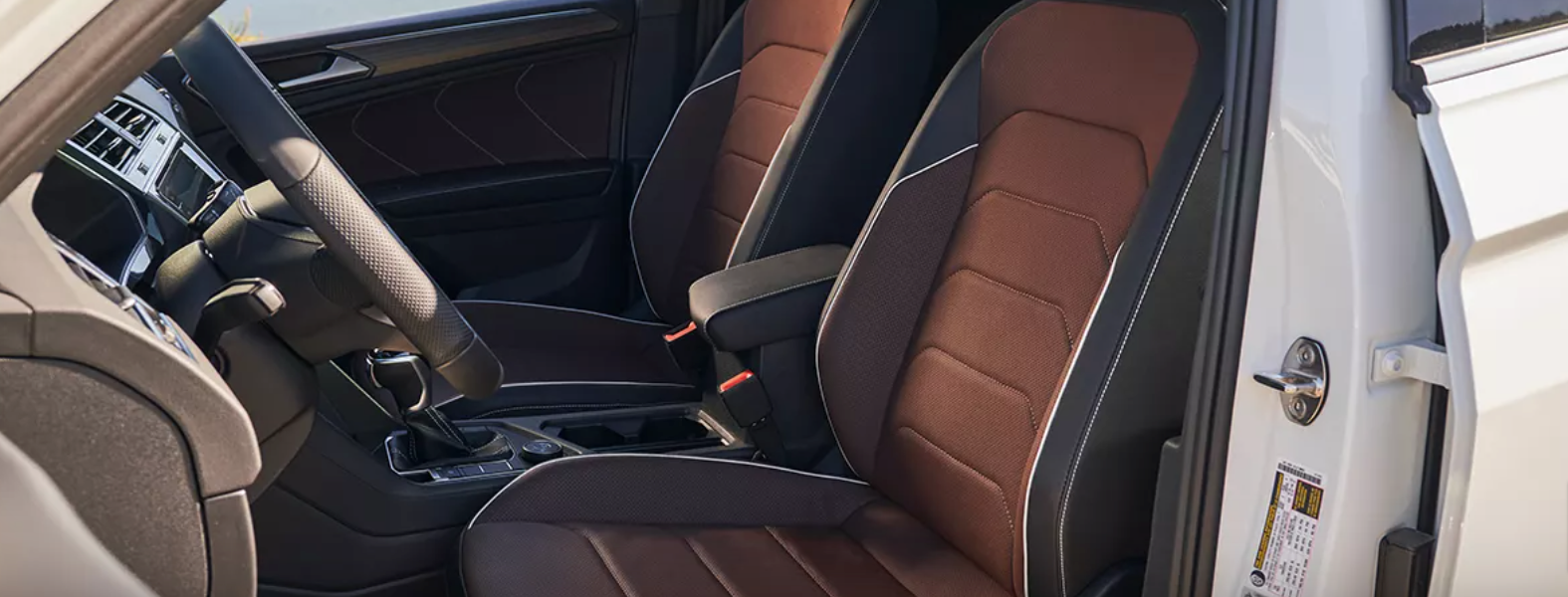 Front Seating of the 2024 Volkswagen Tiguan