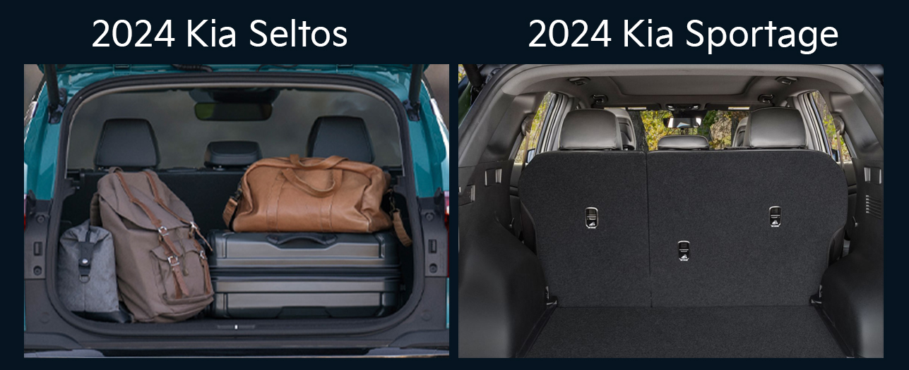 2024 kia seltos vs. 2024 kia sportage