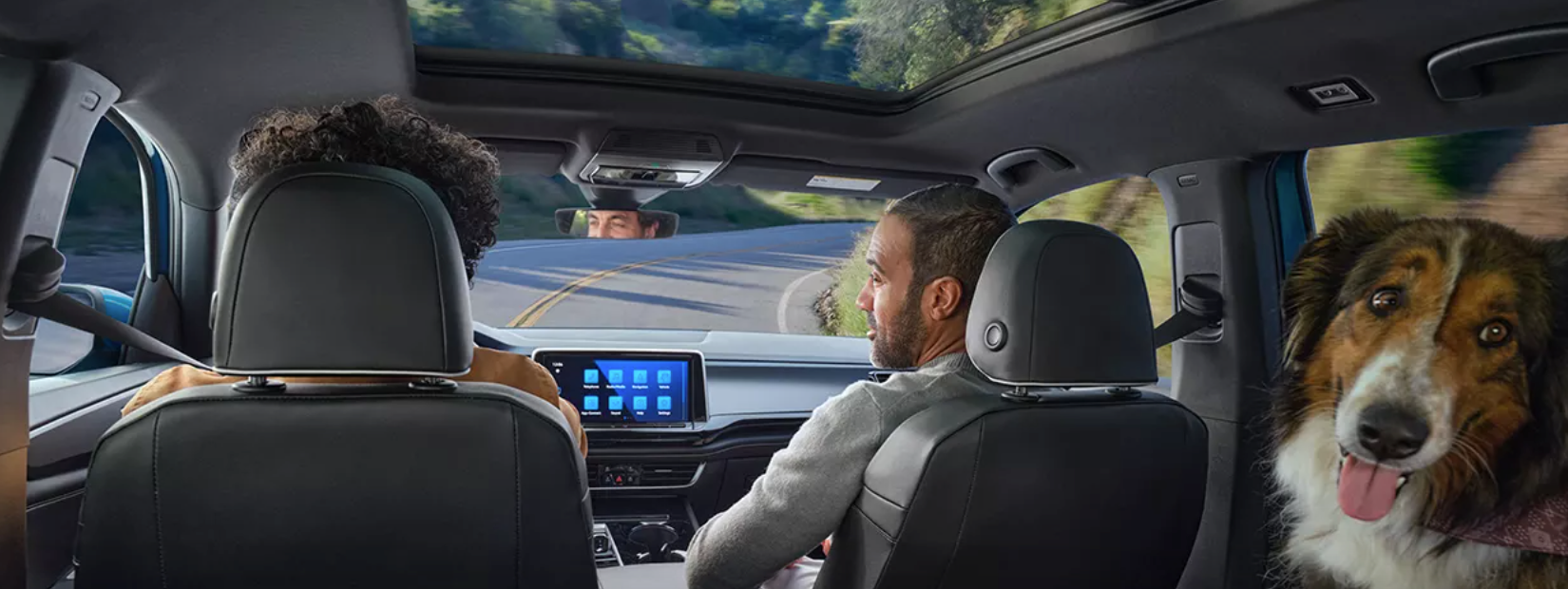 Interior View of the 2024 Volkswagen Atlas Cross Sport