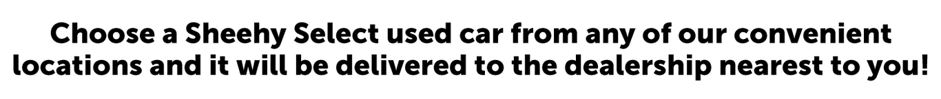 Sheehy Select Used Cars