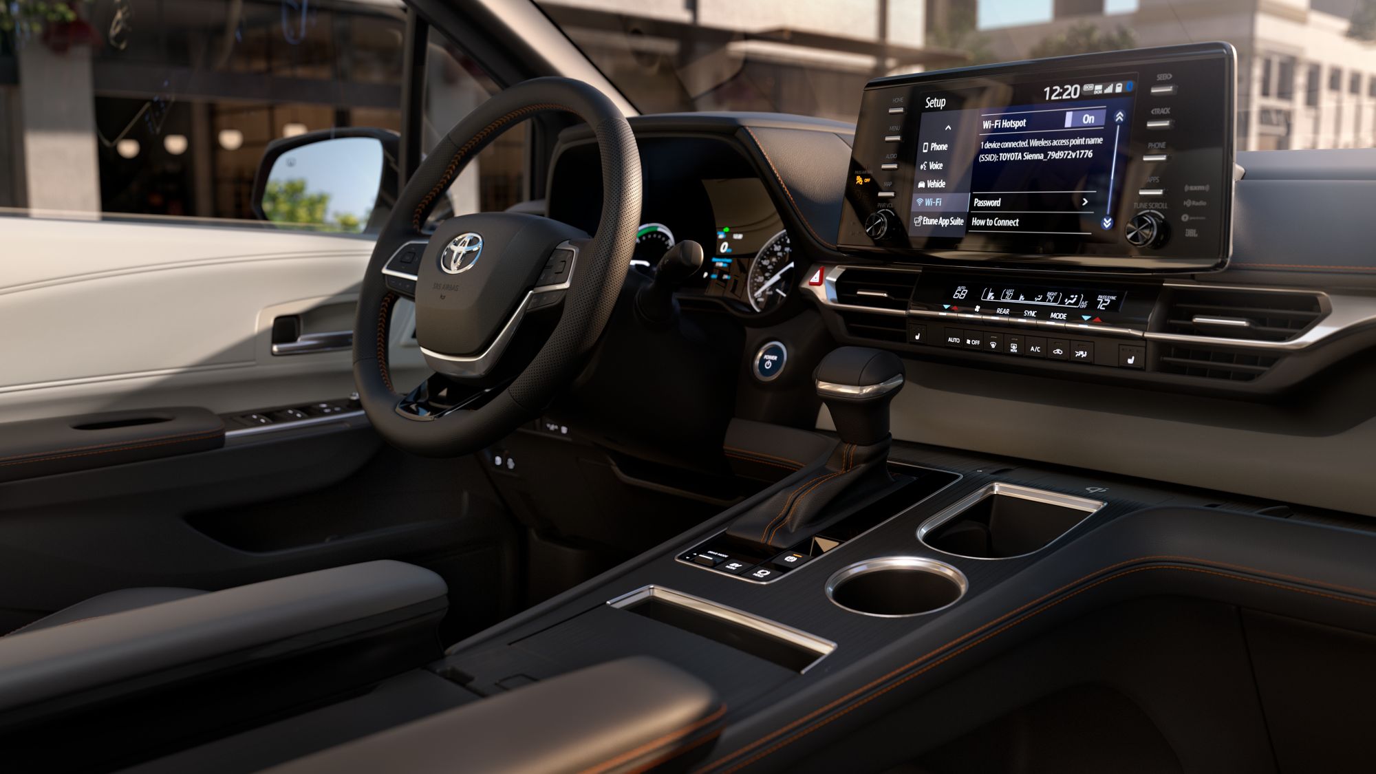 2024 Toyota Sienna Center Console