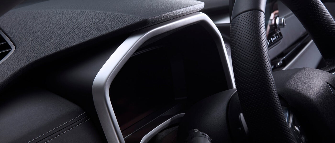 Steering Wheel Detail of the 2024 Mitsubishi Outlander