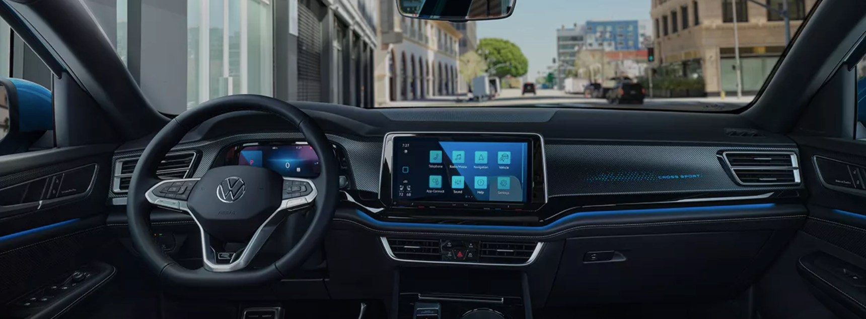 2024 Volkswagen Atlas Cross Sport Dashboard