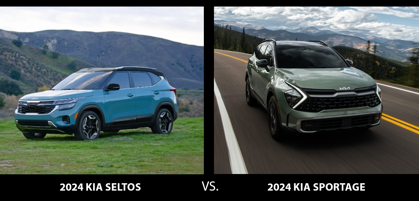 Comparing the 2024 Kia Seltos and the 2024 Kia Sportage Castle Kia of
