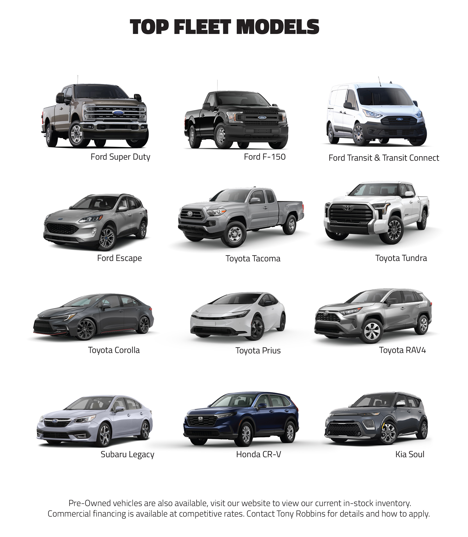 Commercial & Fleet Sales Williams Auto Group