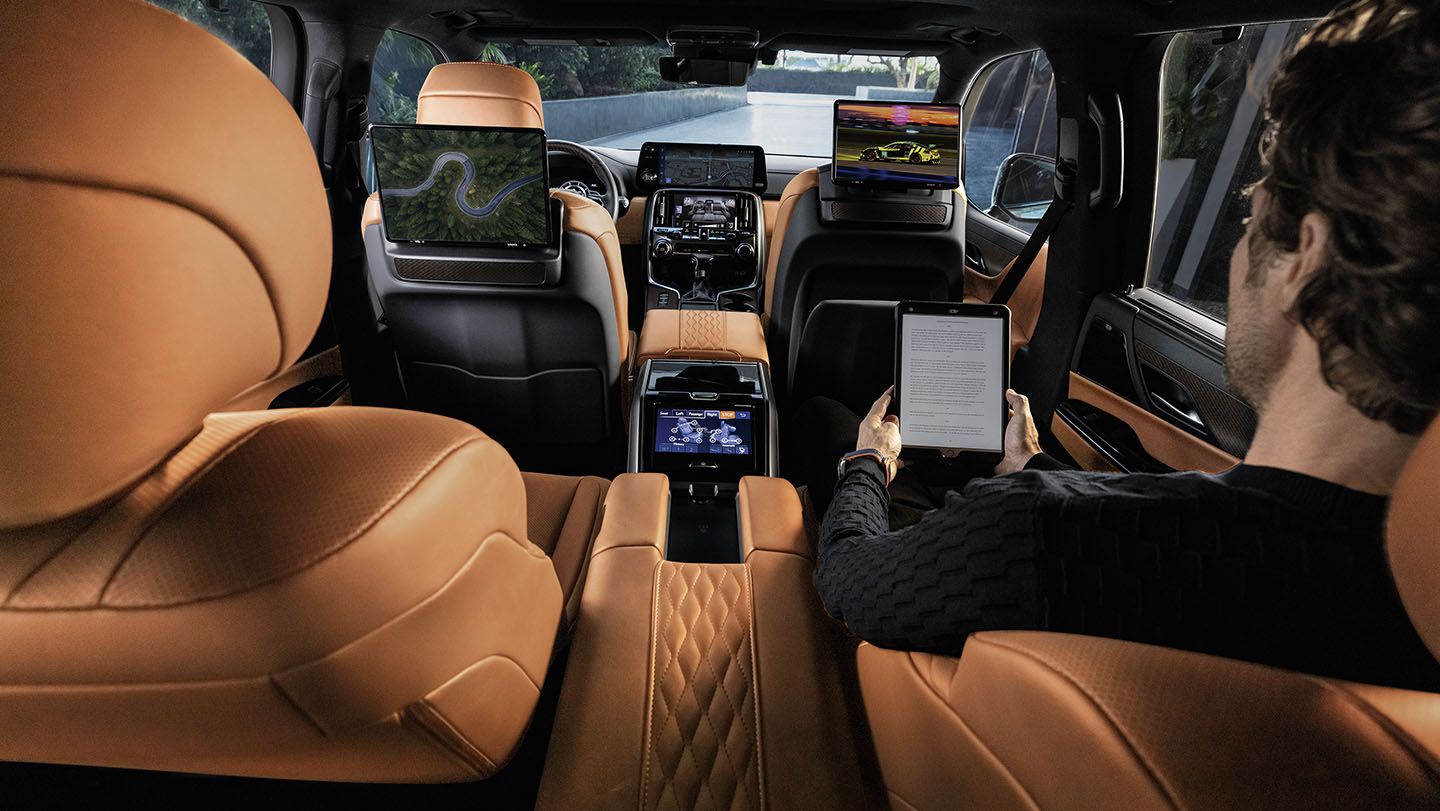 2024 Lexus LX 600 Rear Seat Entertainment