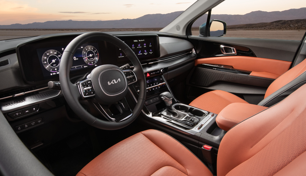 2024 Kia Carnival Dashboard Controls