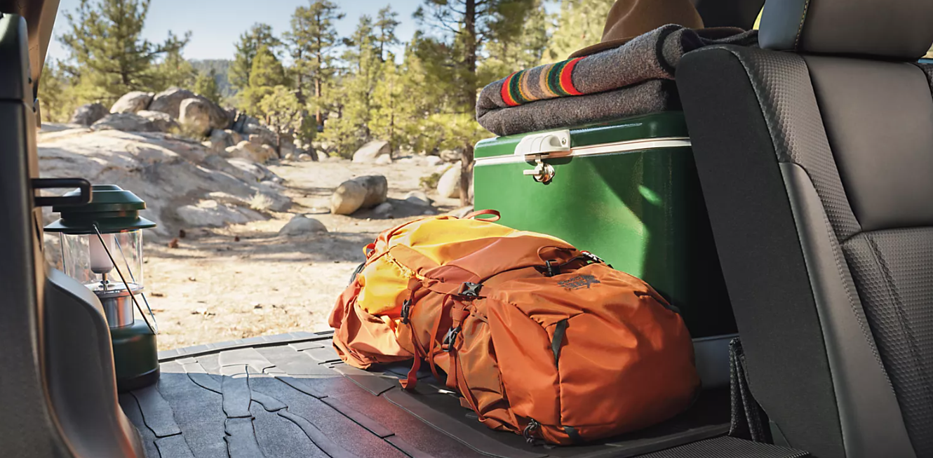  2024 Subaru Forester cargo space.