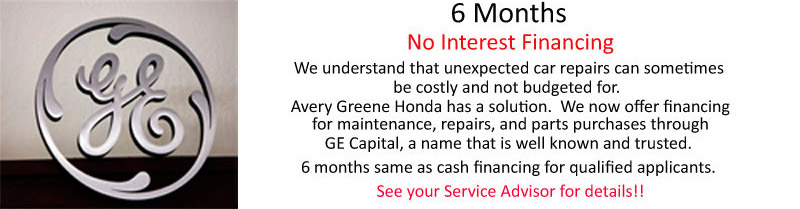 No Interest Financing