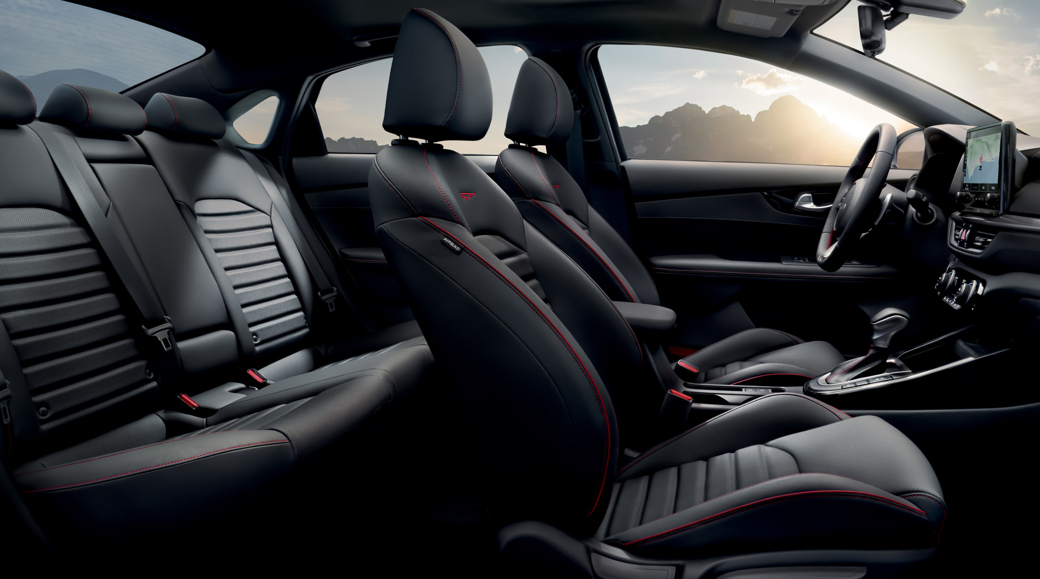 2024 Kia Forte Interior Seats