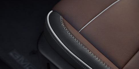 Seat Stitching of the 2024 GMC Sierra 1500