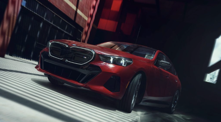 Exterior View of the 2024 BMW i5