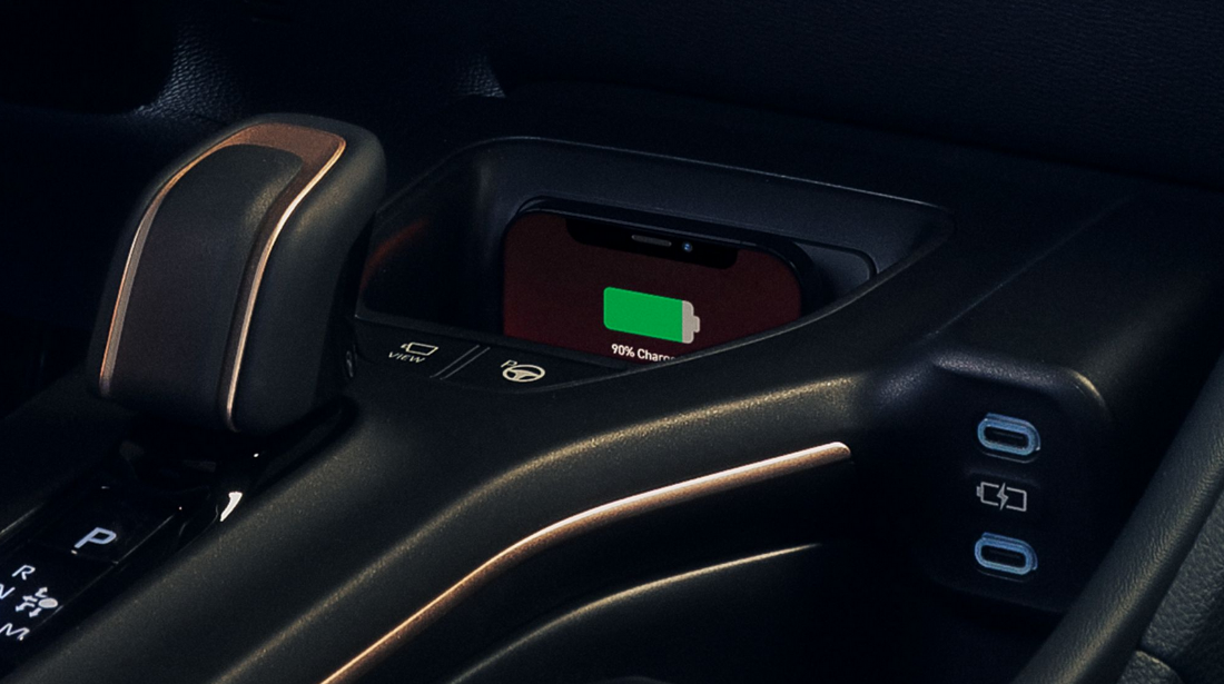 2023 Toyota Crown Wireless Charging
