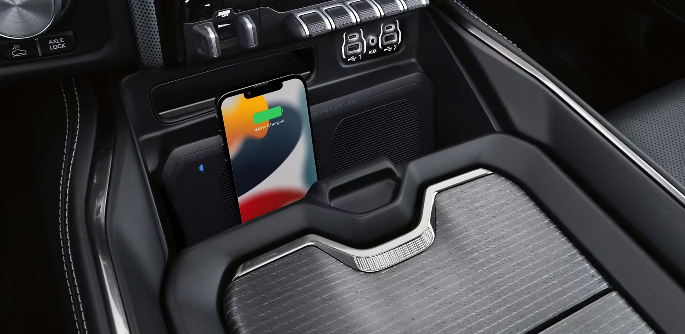 2024 Ram 1500 Wireless Phone Charger