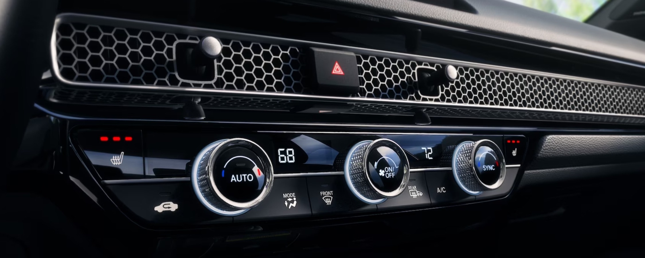 2024 Honda Civic Hatchback Climate Controls