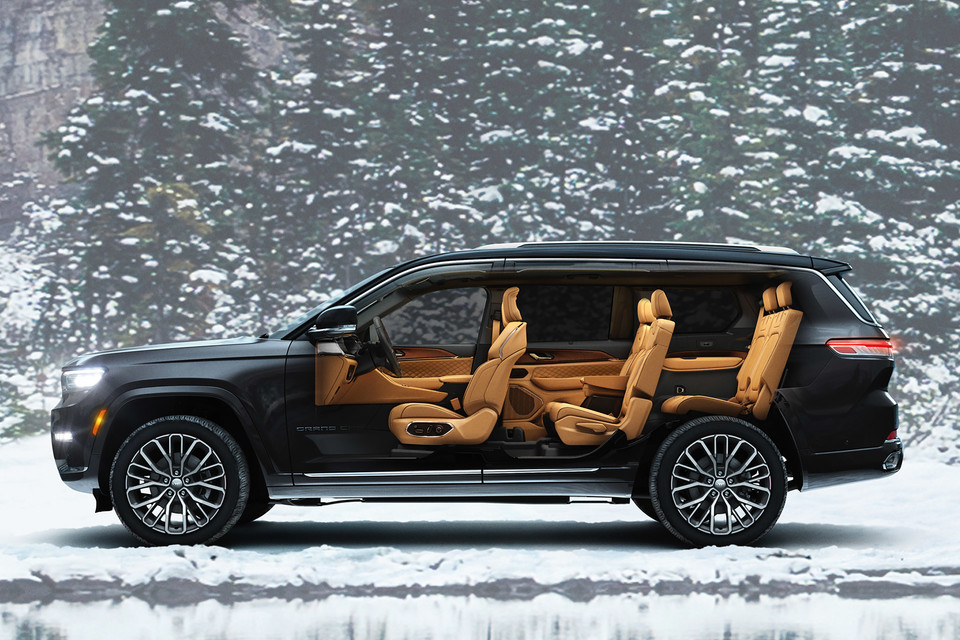 2024 Jeep Grand Cherokee L Seating Arrangement