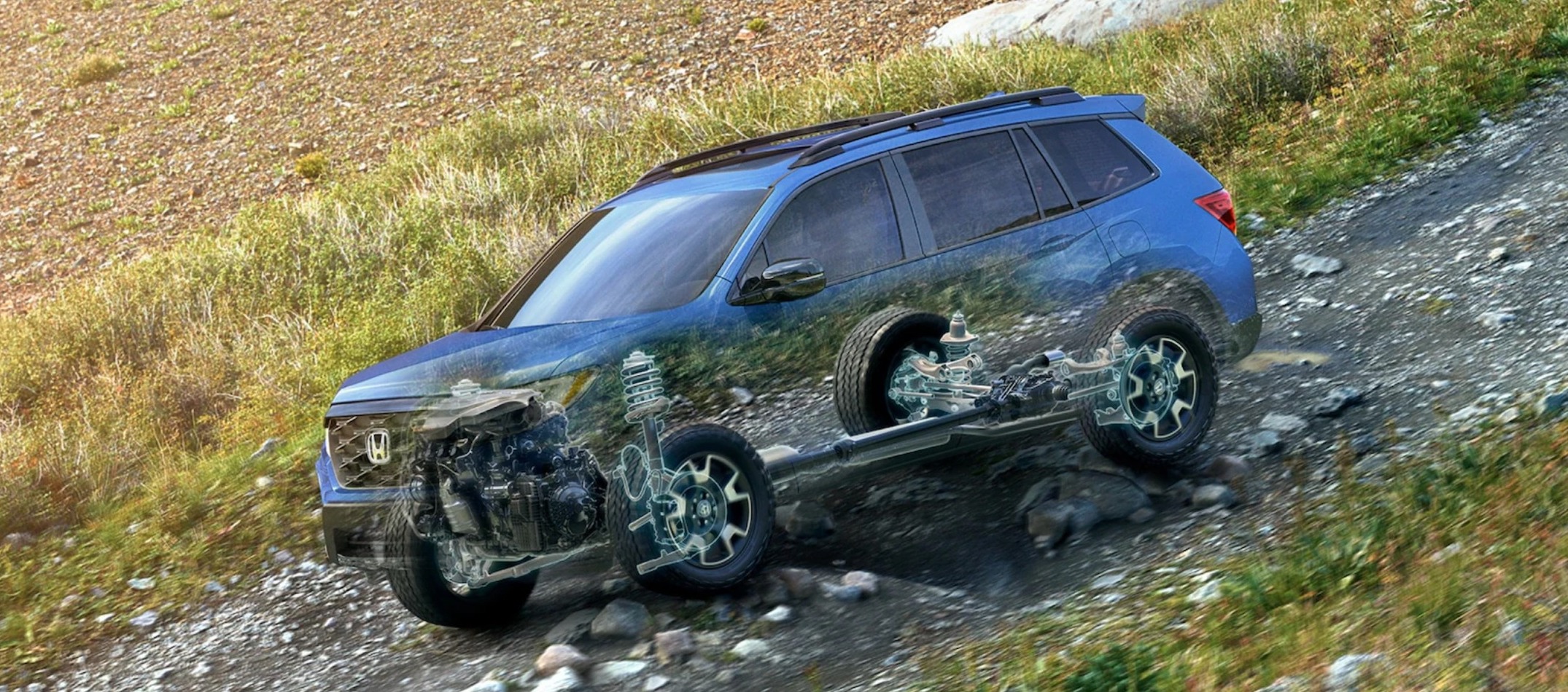 La distancia al suelo de 8.1 inches y la suspensión independiente en las cuatro ruedas facilita el avance por los terrenos más irregulares.