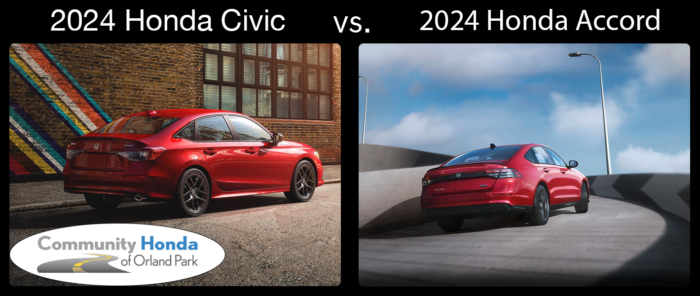 2024 honda civic vs 2024 honda accord
