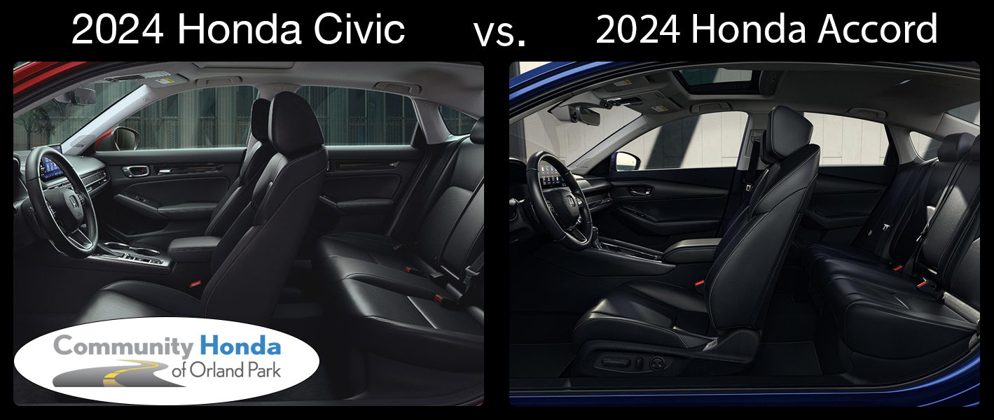 2024 honda civic vs 2024 honda accord
