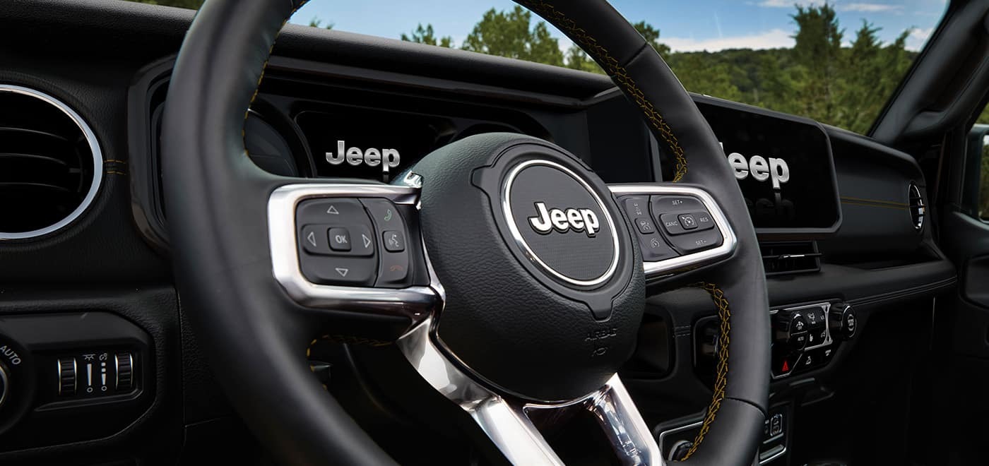 2024 Jeep Wrangler 4xe Steering Wheel
