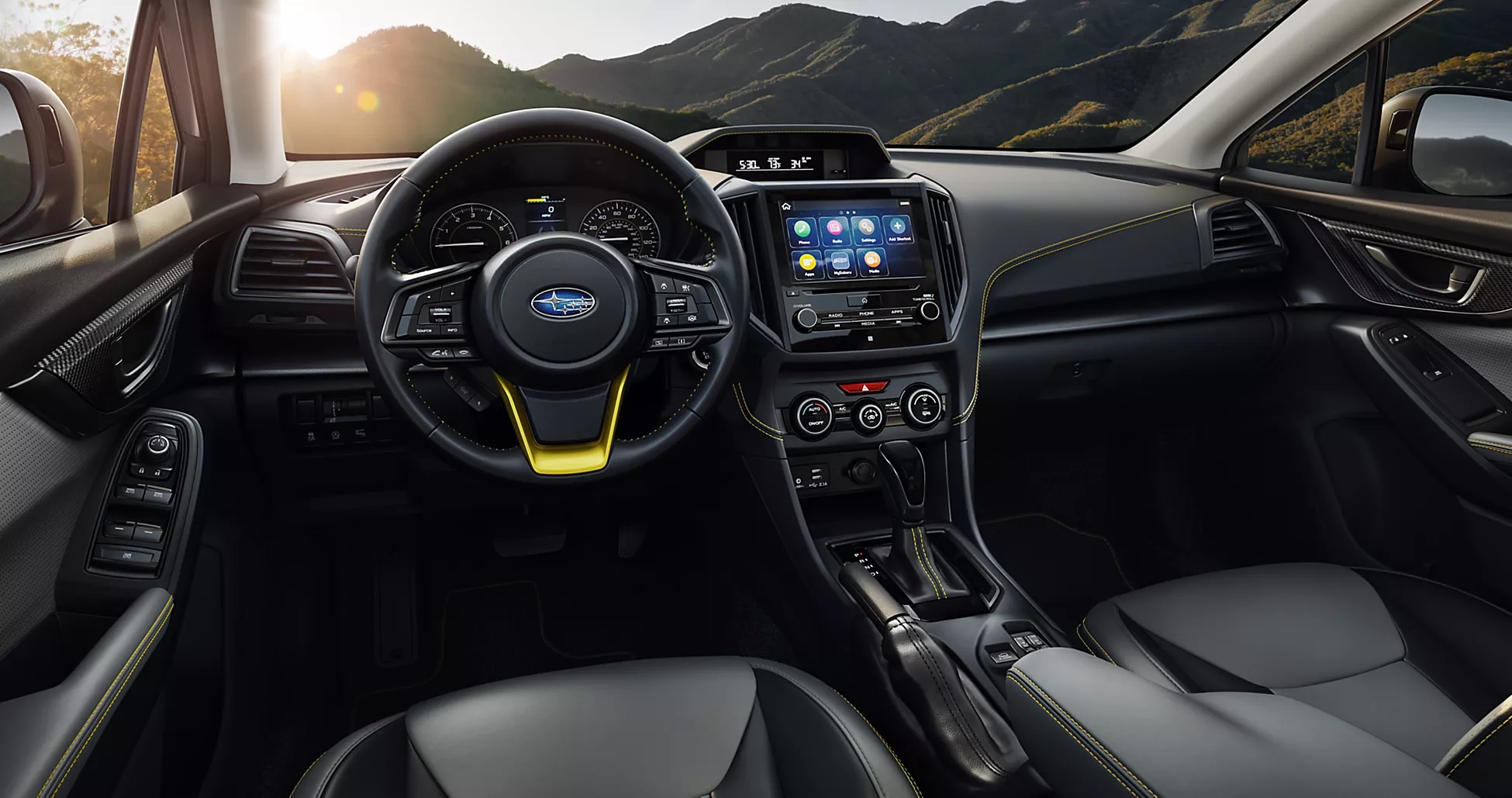 2024 Subaru Crosstrek Front Console