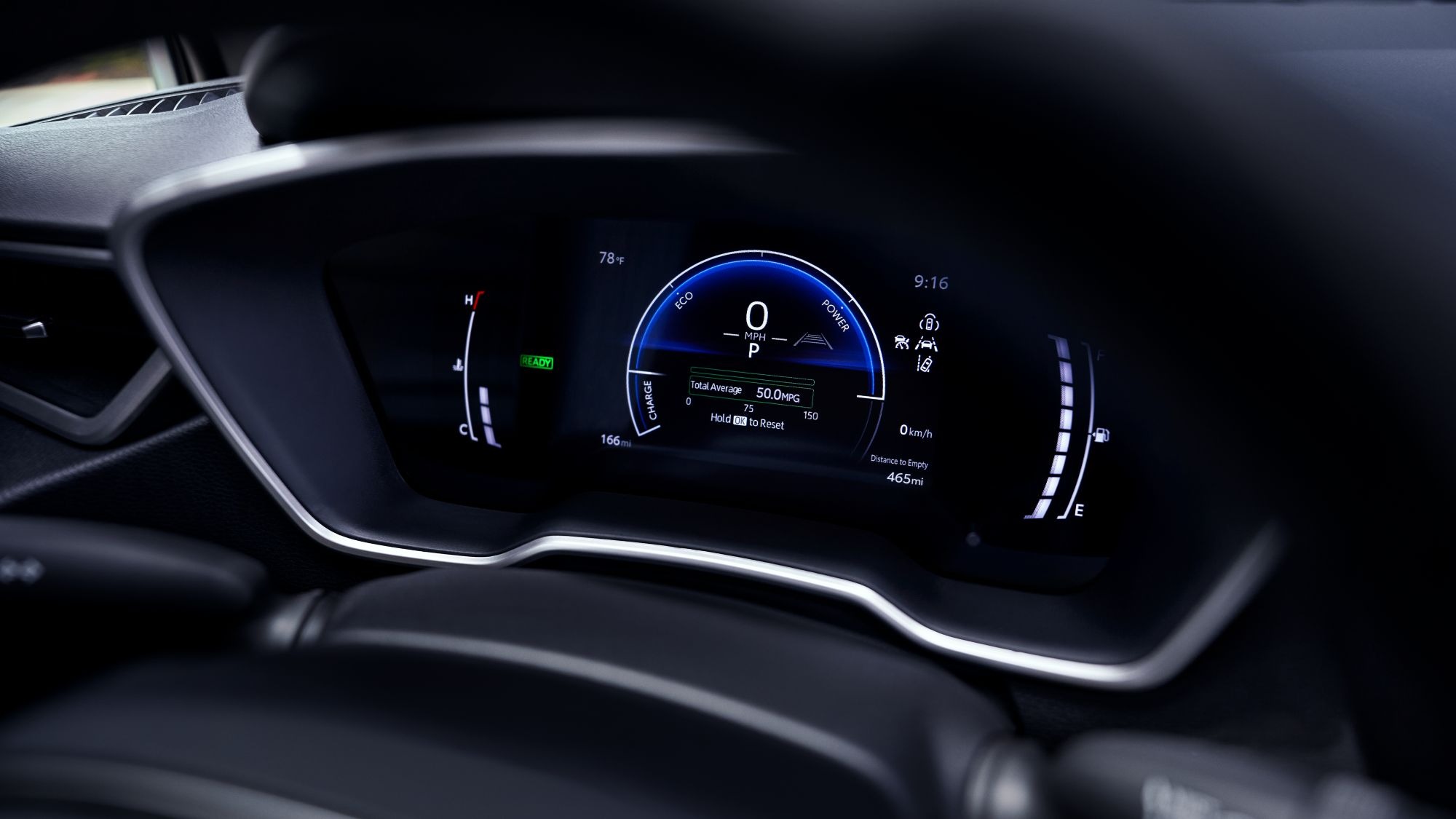 Multi-Information Display in the 2024 Toyota Corolla Hybrid