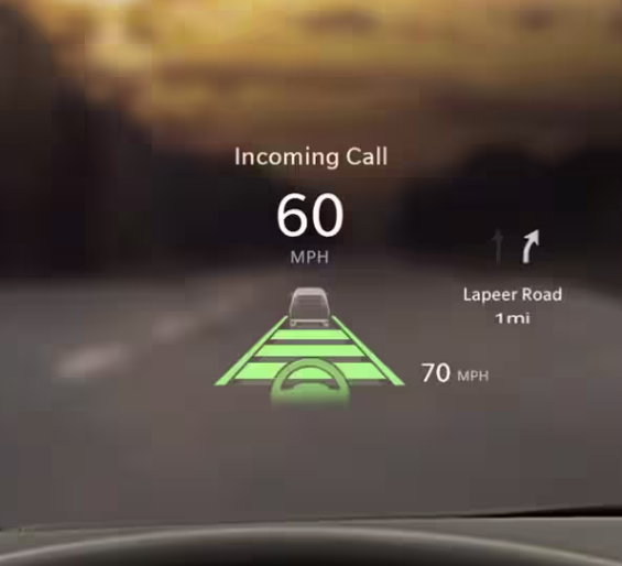 2024 Grand Cherokee 10-inch Head-Up Display