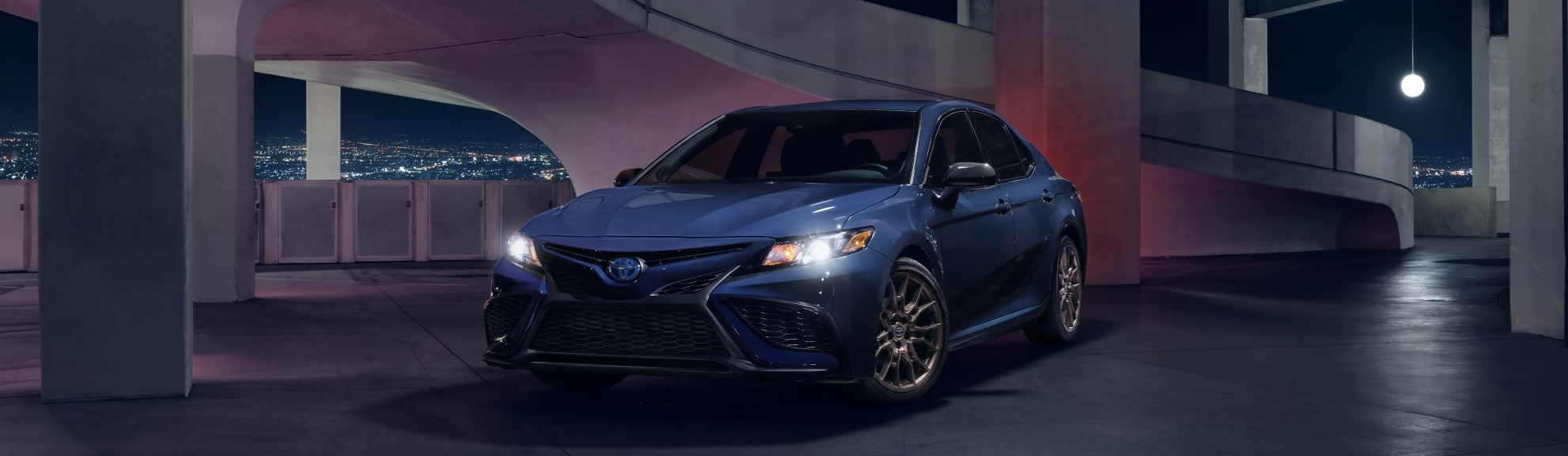 2024 Toyota Camry Blue Exterior Front View